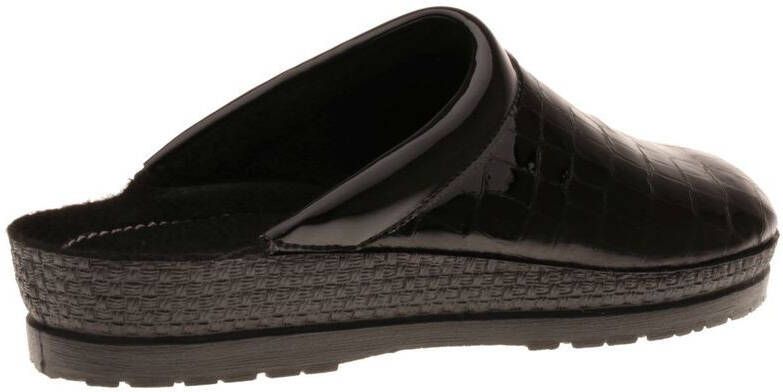 Rohde Pantoffels zwart Synthetisch Dames - Foto 7