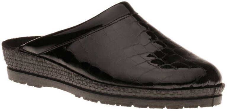 Rohde Pantoffels zwart Synthetisch Dames - Foto 6