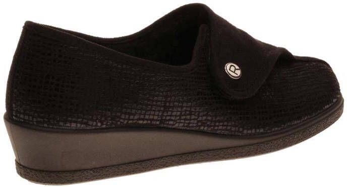 Rohde 2538-90 dames pantoffel (gesloten hiel) (5) zwart - Foto 2