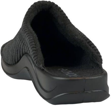 Rohde Pantoffels Zwart Textiel 370434 Heren Textiel - Foto 7