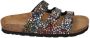 Rohde Slippers Alba zomerschoenen slippers pantoffels met kleurrijke print g-breedte = breed - Thumbnail 4