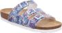 Rohde Slippers Alba zomerschoenen slippers pantoffels met kleurrijke print g-breedte = breed - Thumbnail 2