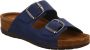 Rohde 5856-56 Dames Slippers Blauw - Thumbnail 2