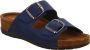 Rohde Dames Slipper 5856-56 Blauw - Thumbnail 2