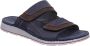 Rohde Heren Slipper 5984-51 Blauw - Thumbnail 3