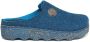 Rohde Easy N 35 klompen damespantoffels muiltjes blauw vilt 6120 54 kobalt - Thumbnail 1