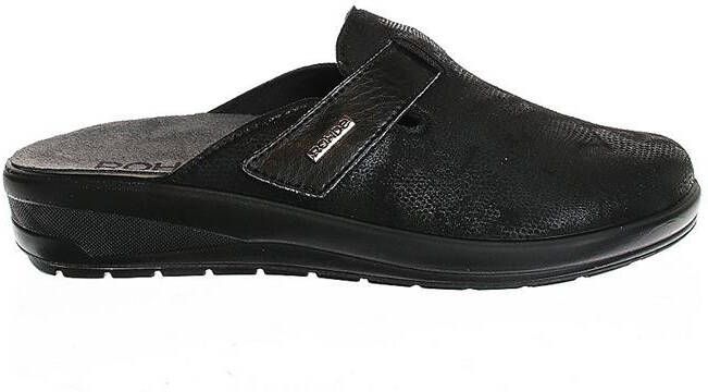 Rohde Pantoffels Catania pantoffel slippers klomp met klittenbandjes - Foto 5