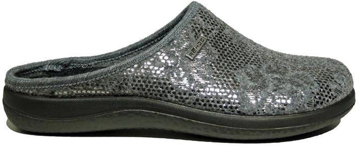 Rohde Dames Pantoffel Muil 6542 80 Lichtgrijs - Foto 4