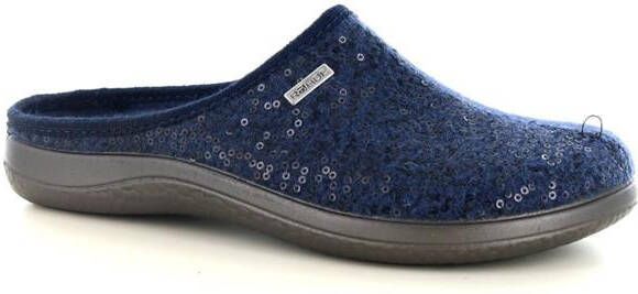 Rohde Dames Pantoffel Muil 6550-55 Blauw - Foto 5