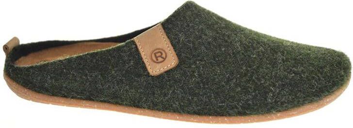 Rohde 6925 61 Heren Sloffen-Groen