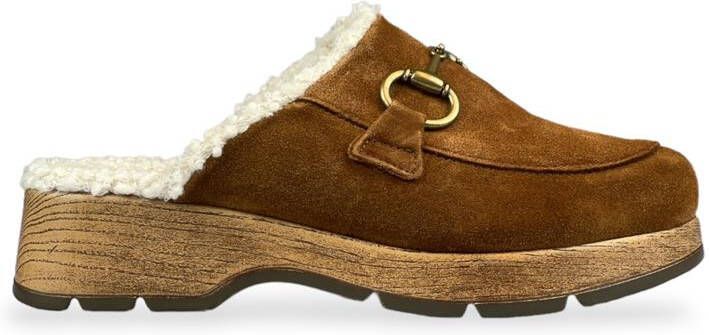 Rohde Pantoffels Cognac Synthetisch Dames - Foto 5