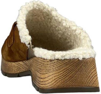 Rohde Pantoffels Cognac Synthetisch Dames - Foto 4