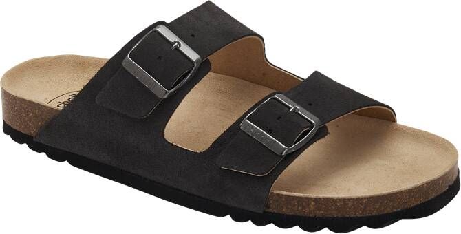 Scholl Sandalen Julien 2 Riemen Suede Heren Grijs - Foto 6