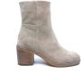 Shabbies Amsterdam Shabbies 183020354 Shs1378 Enkellaarsjes Enkelboots met rits Dames Beige - Thumbnail 5