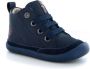 Shoesme Baby Veterschoenen Jongens Dark Bleu Leer - Thumbnail 3