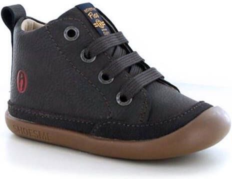 Shoesme Baby Veterschoenen Dark Brown Leer - Foto 6
