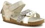 Shoesme Bi23s076 Sandalen Meisjes Beige - Thumbnail 4