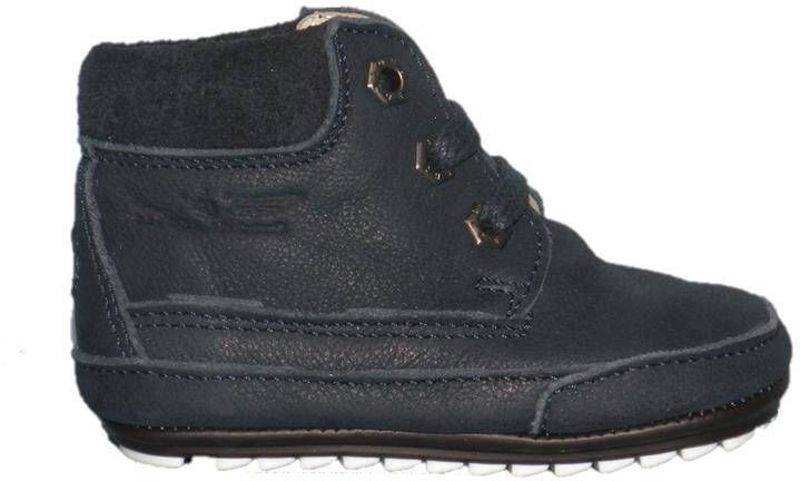 Shoesme BP20W034-B leren babyschoenen donkerblauw Leer 19 - Foto 4