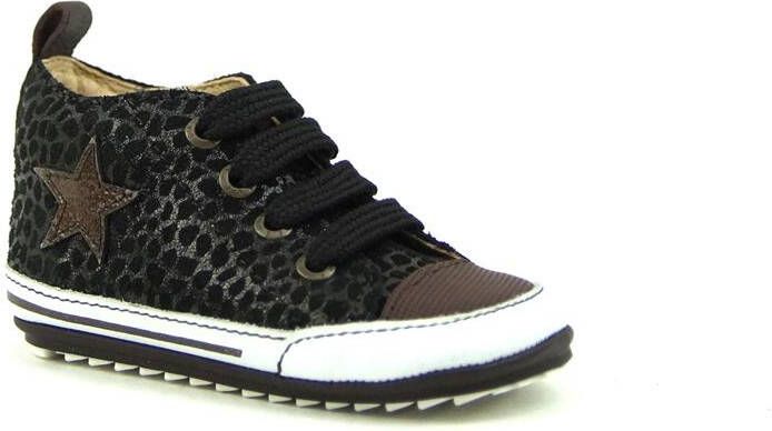 Shoesme Baby | Eerste stapschoenen | | Brown Black Dots | Leer - Foto 4