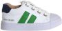 Shoesme S004 B Wit groene veterschoen rubberen neus (32 Kleur Wit ) - Thumbnail 8