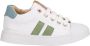 Shoesme Veterschoenen Meisjes jongens white green Leer - Thumbnail 3