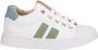 Shoesme Veterschoenen Meisjes jongens white green Leer - Thumbnail 3