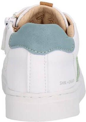 Shoesme Veterschoenen white green Leer - Foto 6