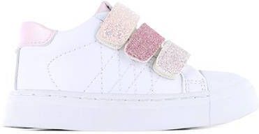 Shoesme leren sneakers wit roze Meisjes Leer Meerkleurig 32 - Foto 10