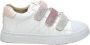 Shoesme leren sneakers wit roze Meisjes Leer Meerkleurig 23 - Thumbnail 2
