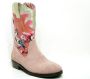 Shoesme Wt21w112 Cowboylaarzen Western Laarzen Meisjes Roze - Thumbnail 3