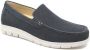 Sioux 706 6110352 Blauwe heren mocassin - Thumbnail 2