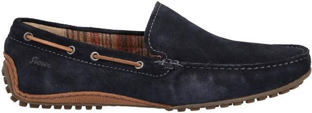 Sioux CALLIMO VELOUR HAYDEN Volwassenen Instappers Kleur Blauw - Foto 4