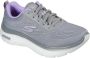 Skechers Ademende Mesh Sneakers met Hyper Burst Demping Grijs Dames - Thumbnail 3