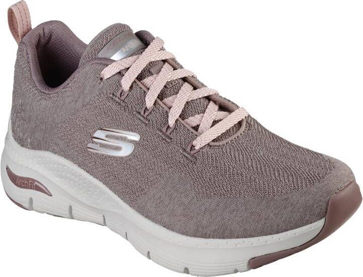 Skechers 149414 Arch Fit Comfy Wave Damesschoenen Sneaker DKTP-Bruin - Foto 8