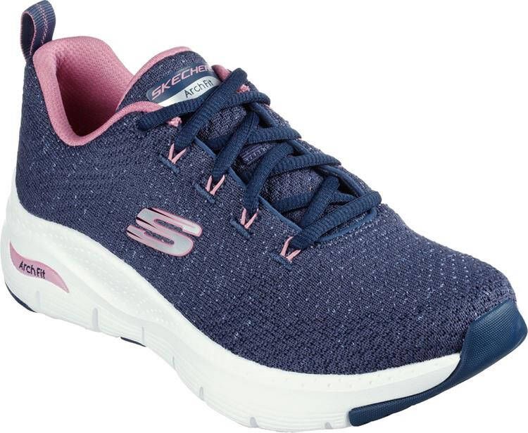 Skechers Stijlvolle Hammond Sneakers voor Dames Blauw Dames - Foto 4