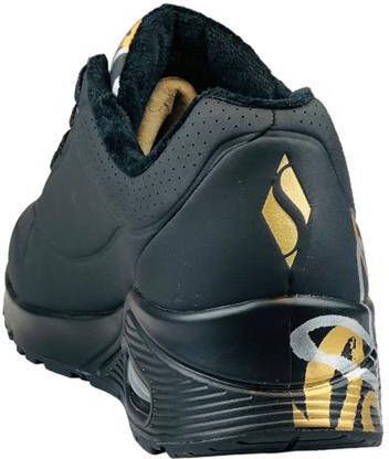 Skechers Sneakers UNO METALLIC LOVE Vrijetijdsschoen lage schoen veterschoen met trendy metallic-print - Foto 12