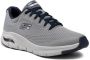 Skechers Sneakers Grijs Heren - Thumbnail 3