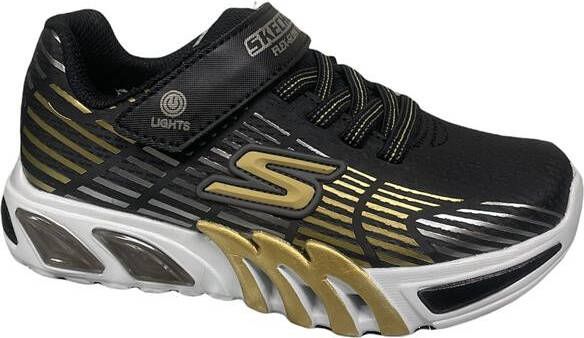 Skechers Flex-Glow Elite Jongens Sneakers Black Gold - Foto 5