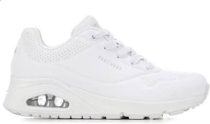 Skechers Dames Uno Stand On Air Sneakers White Dames - Foto 11
