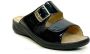 Solidus Wellness SOLIDUS slippers dames Wellness Spezial 20187-00691 -G Perlack schwarz 1 3 en - Thumbnail 2