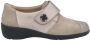 Solidus Solid 40506 Beige combi kleurige dames klittenband schoenen met uitneembaar-voetbed - Thumbnail 2