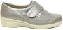 Solidus Solid 40169 Taupe kleurige brede dames klittenbandschoenen - Thumbnail 2