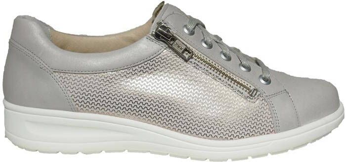 Solidus Dames Veterschoenen Solid -10299 Kate Licht Grijs ½ - Foto 7