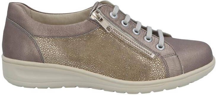 Solidus Solid 40448 Taupe combi brede dames veterschoenen wijdte K - Foto 15