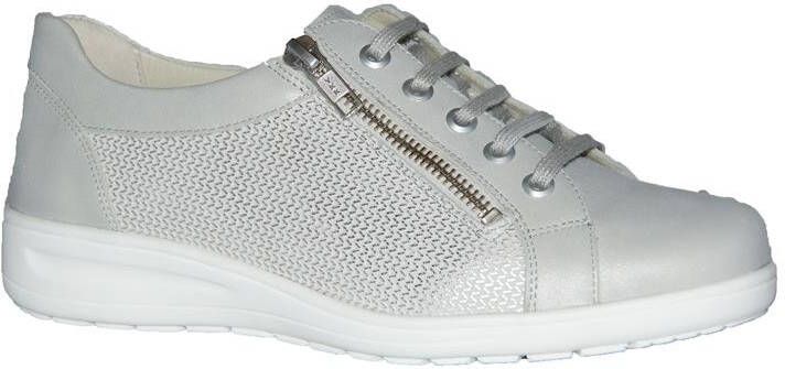 Solidus Dames Veterschoenen Solid -10299 Kate Licht Grijs ½ - Foto 6