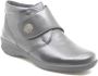 Solidus Solid 00701 Zwarte halfhoge klittenband boot wijdte K - Thumbnail 2