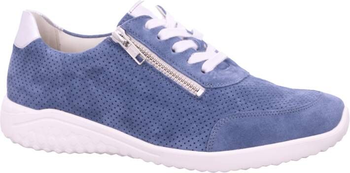 Solidus Dames Veterschoenen Hyle Jeans 52002-80385 Jeansblauw - Foto 7