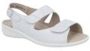 Solidus Solid 10320 Wit combi smalle dames sandalen wijdte F - Thumbnail 2