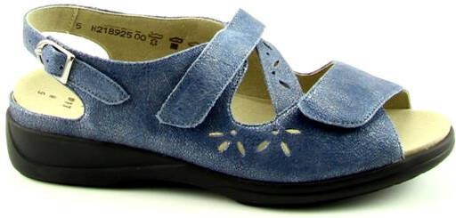 Solidus Solid Dames blauw sandalen - Foto 4