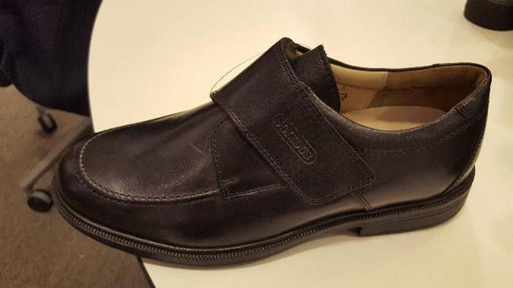 Merkloos Sans marque Zwarte Solidus Klittenbandschoenen